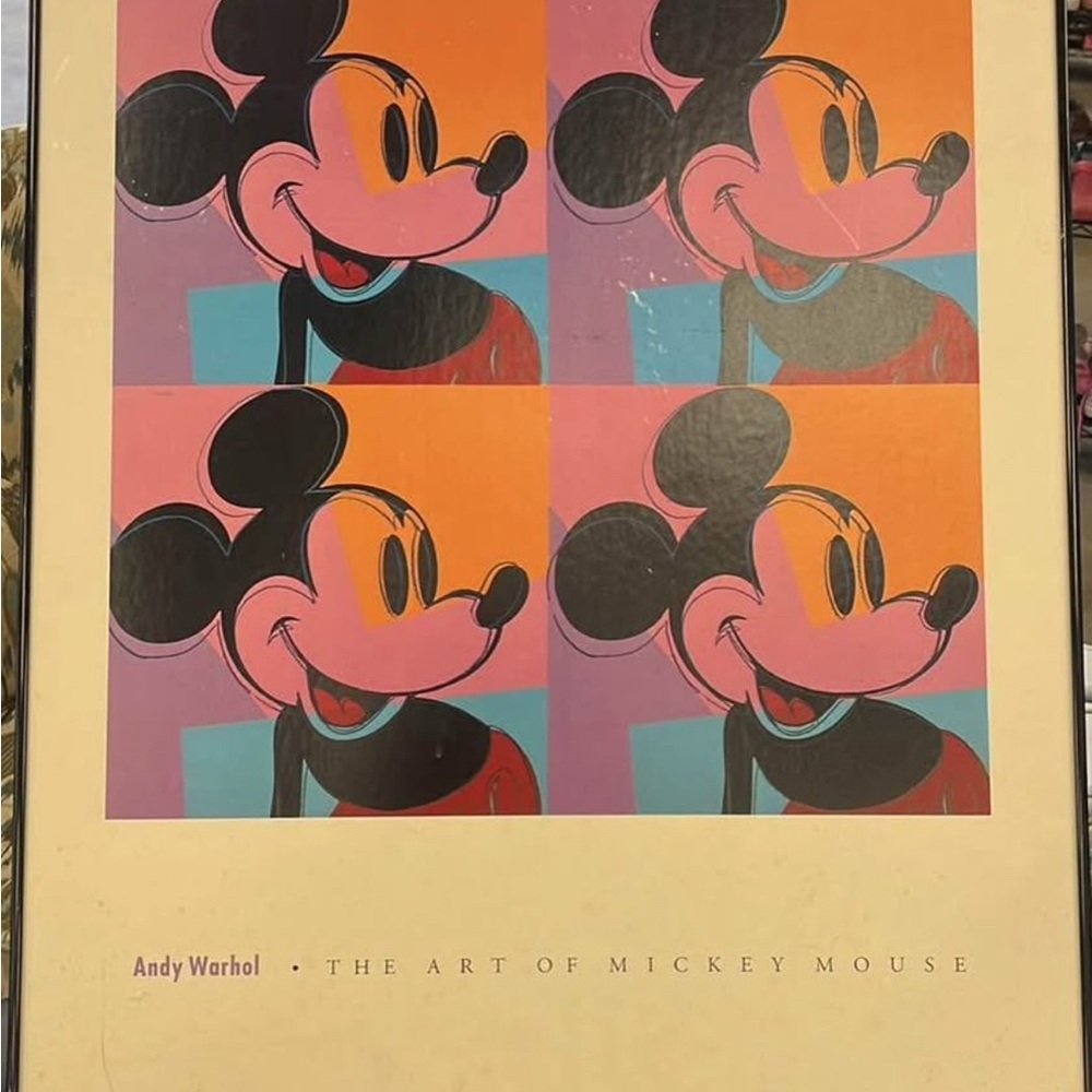 Mickey Mouse Art Print - Multicolor